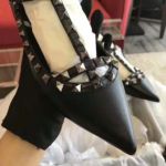 Фото балеток Valentino Rockstud F4064