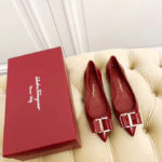 Фото балеток Salvatore Ferragamo Double Bow F5051