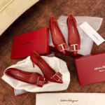 Фото балеток Salvatore Ferragamo Double Bow F5051