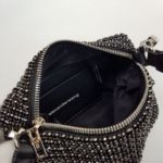 Сумка Alexander Wang Heiress Rhinestone Pouch N7367